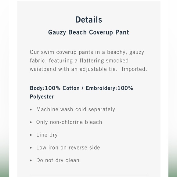 Abercrombie and fitch gauzy beach coverup - Picture 8 of 8